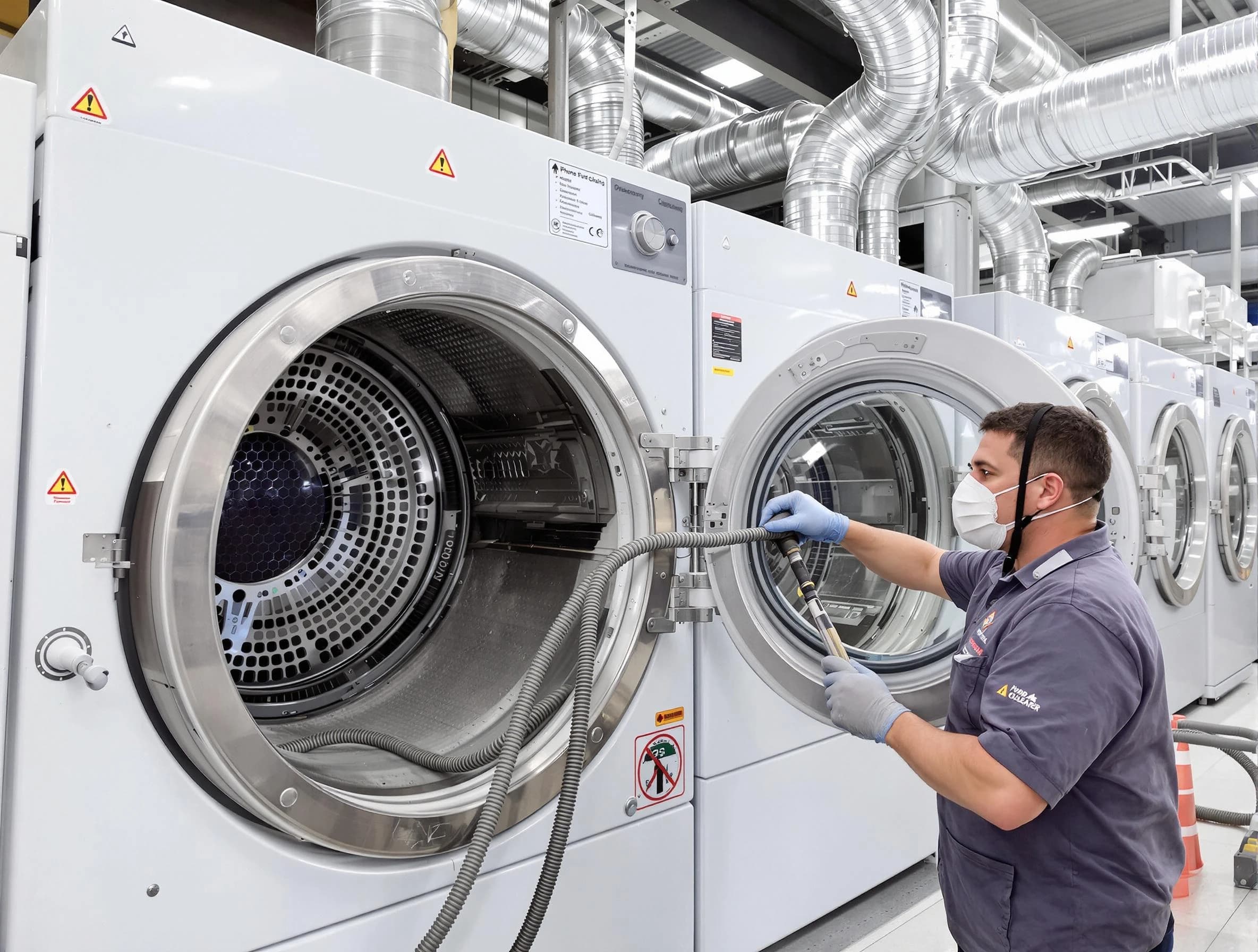 Industrial-grade dryer vent cleaning by Collier Dryer Vent Cleaning in Collier