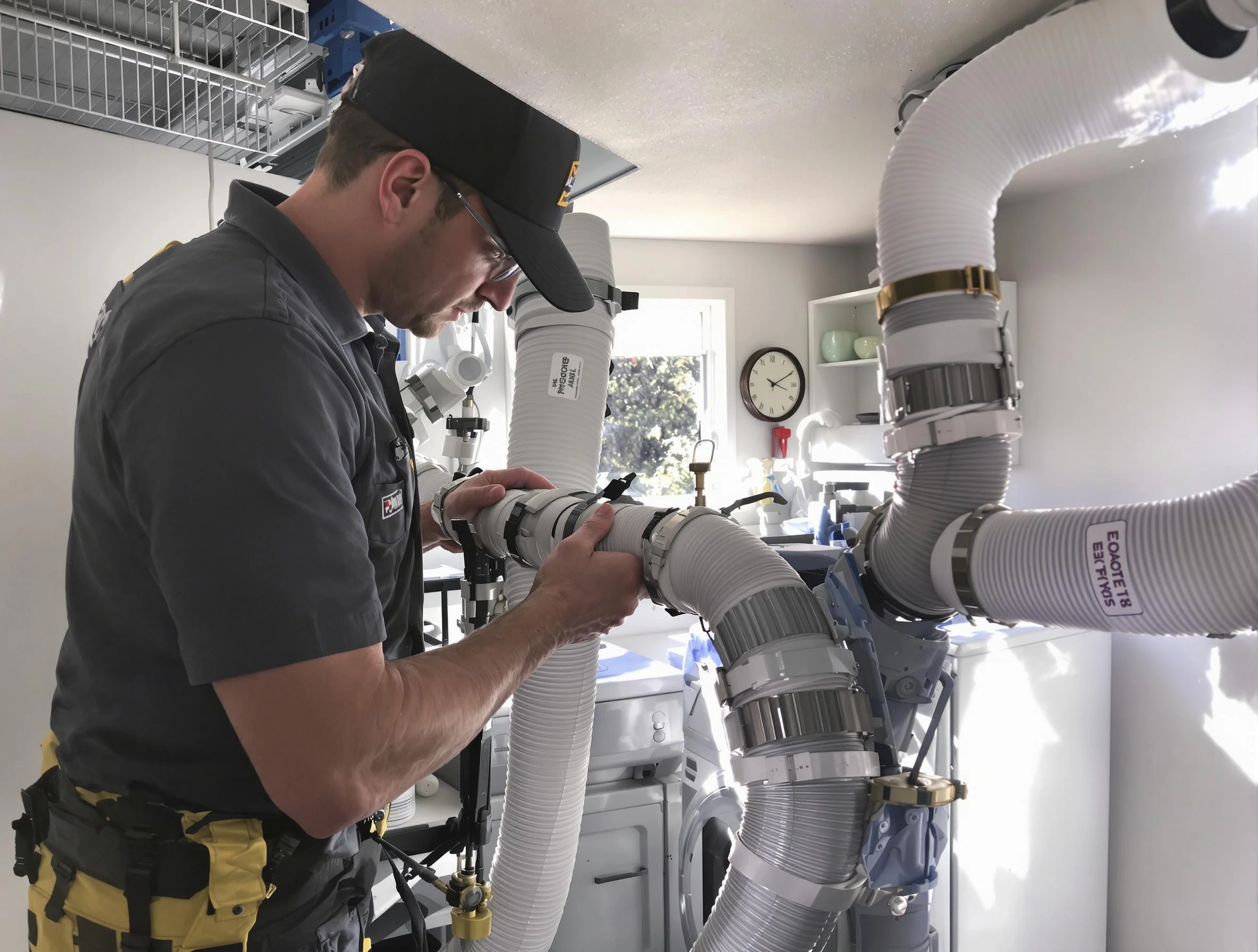 Dryer Vent Hose Installation in Collier