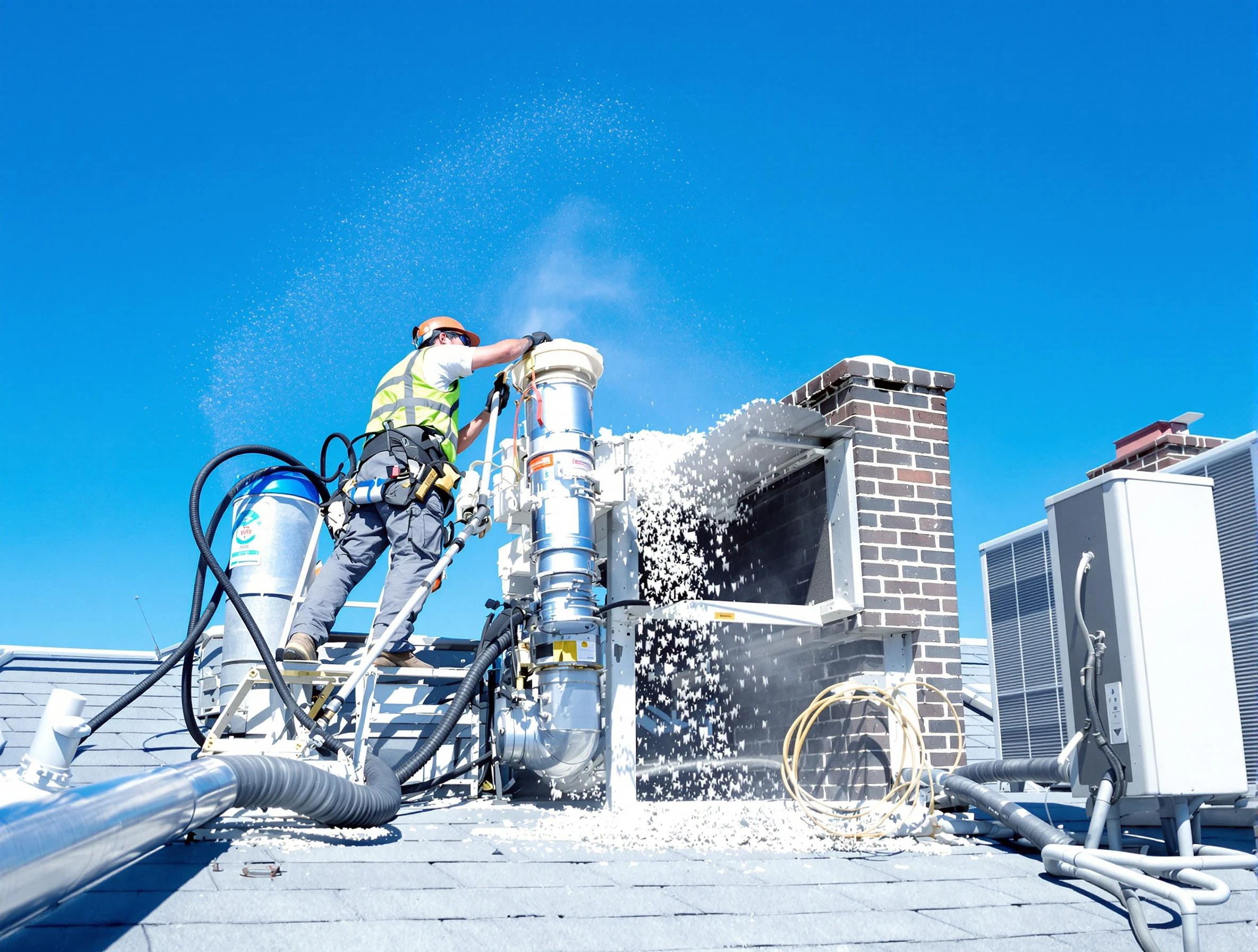 Expert roof dryer vent cleaning by Collier Dryer Vent Cleaning in Collier
