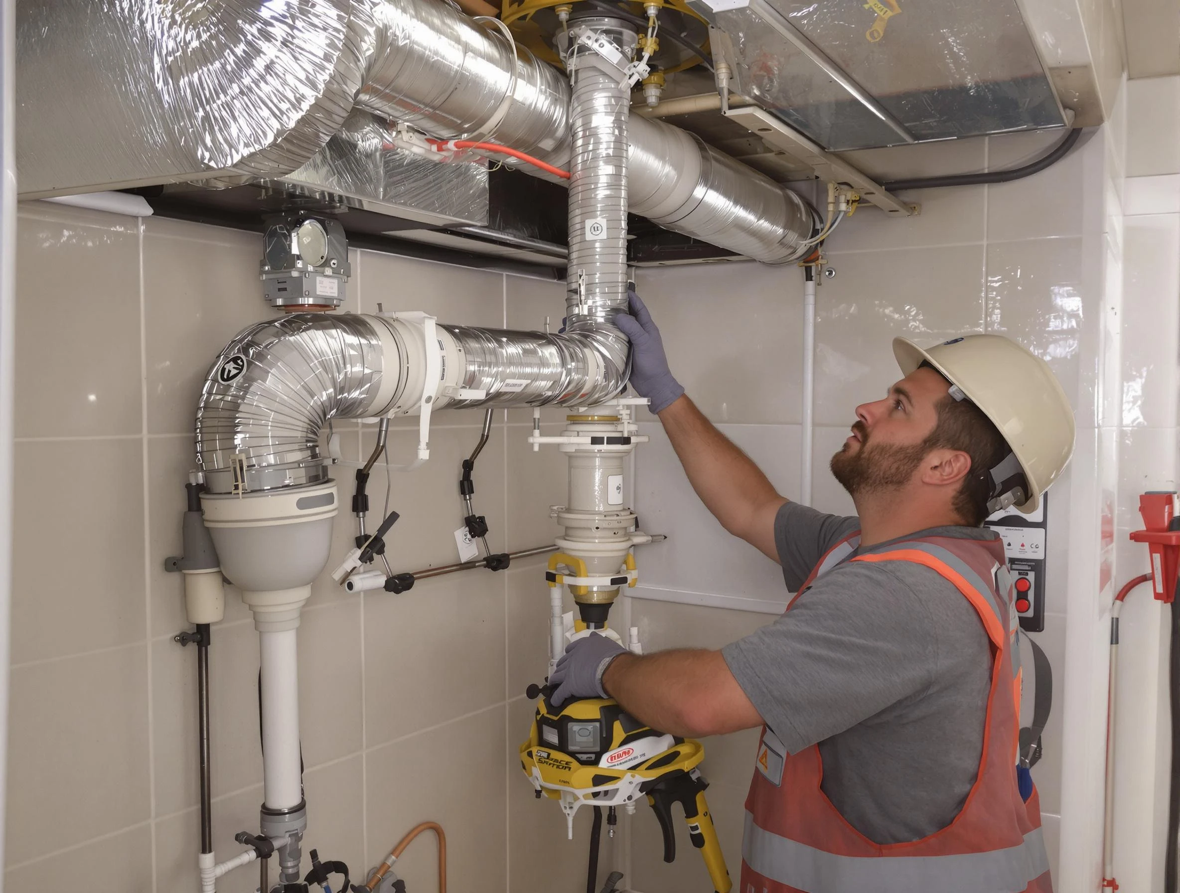 Collier Dryer Vent Cleaning expert performing professional dryer vent repair and installation in Collier