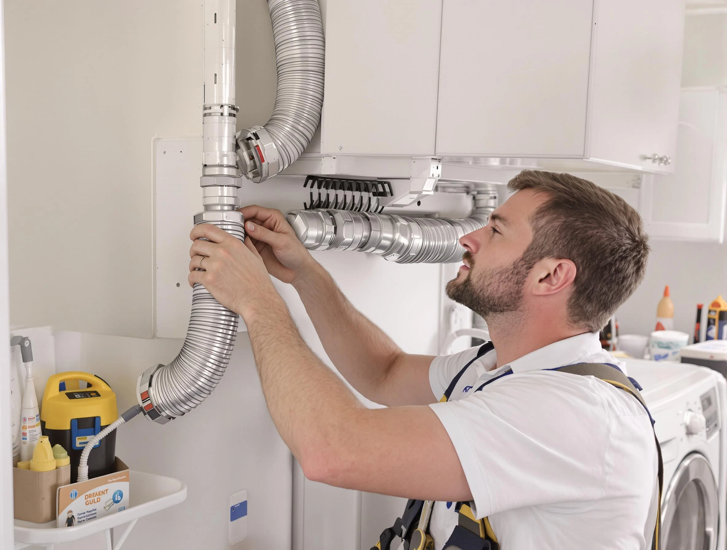 Professional dryer vent repair and installation by Collier Dryer Vent Cleaning in Collier