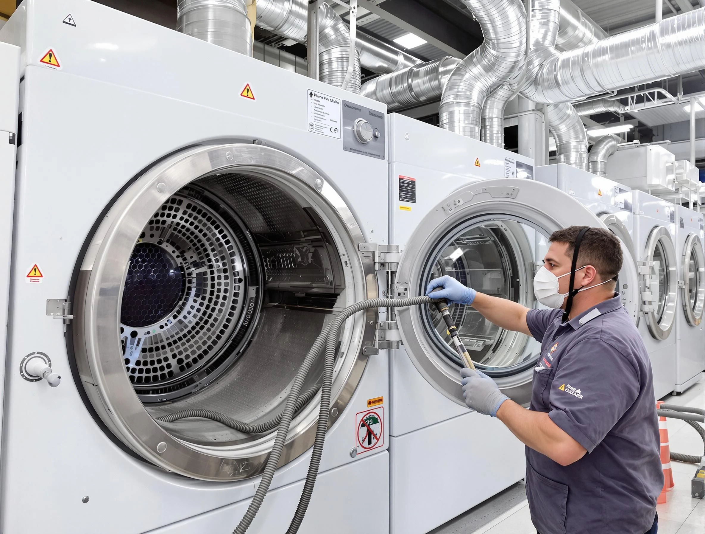 Industrial-grade dryer vent cleaning by Collier Dryer Vent Cleaning in Collier